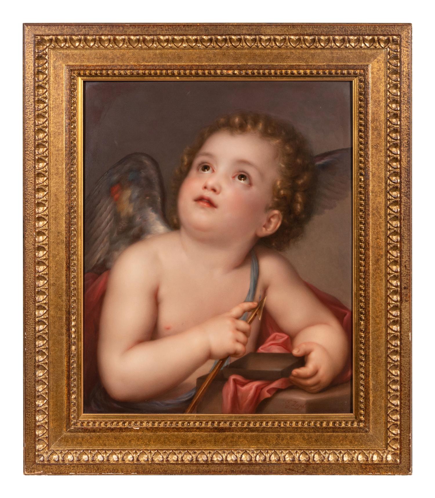 A Berlin (K.P.M.) Porcelain Plaque