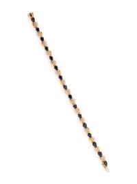 GOLD AND SAPPHIRE BRACELET