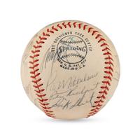 A 1972 Los Angeles Dodgers Team Signed Autograph Baseball (Beckett Authentication Services)