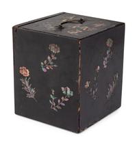 Two Chinese Lacquered Stationary Chests