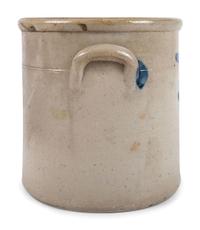 A Cobalt-Decorated Ohio Stoneware Crock