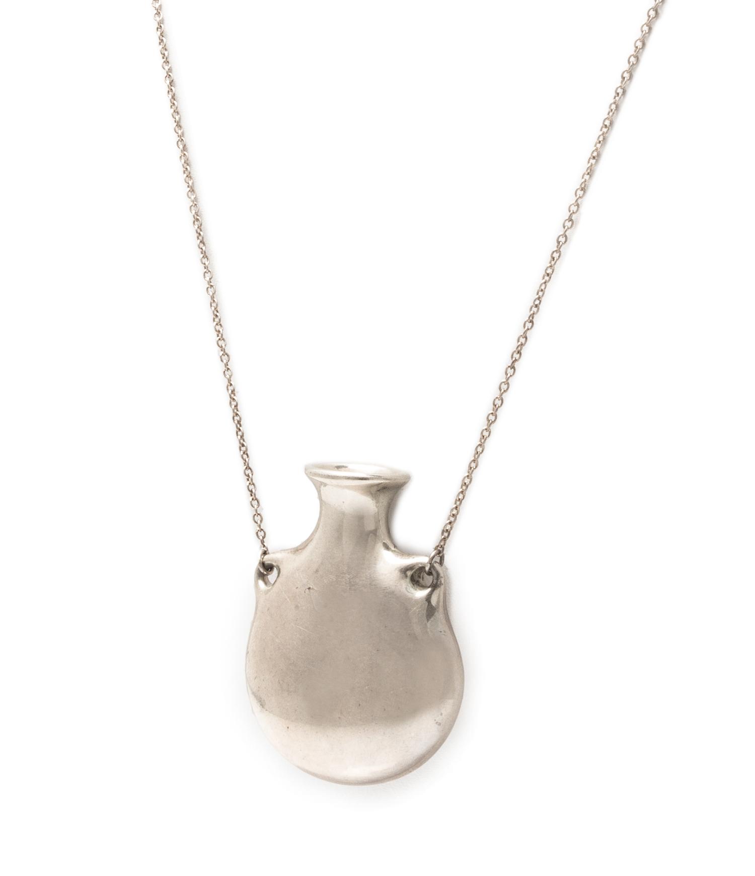 A Sterling Silver Open Bottle Pendant, Elsa Peretti for Tiffany & Co., 14.30 dwts.