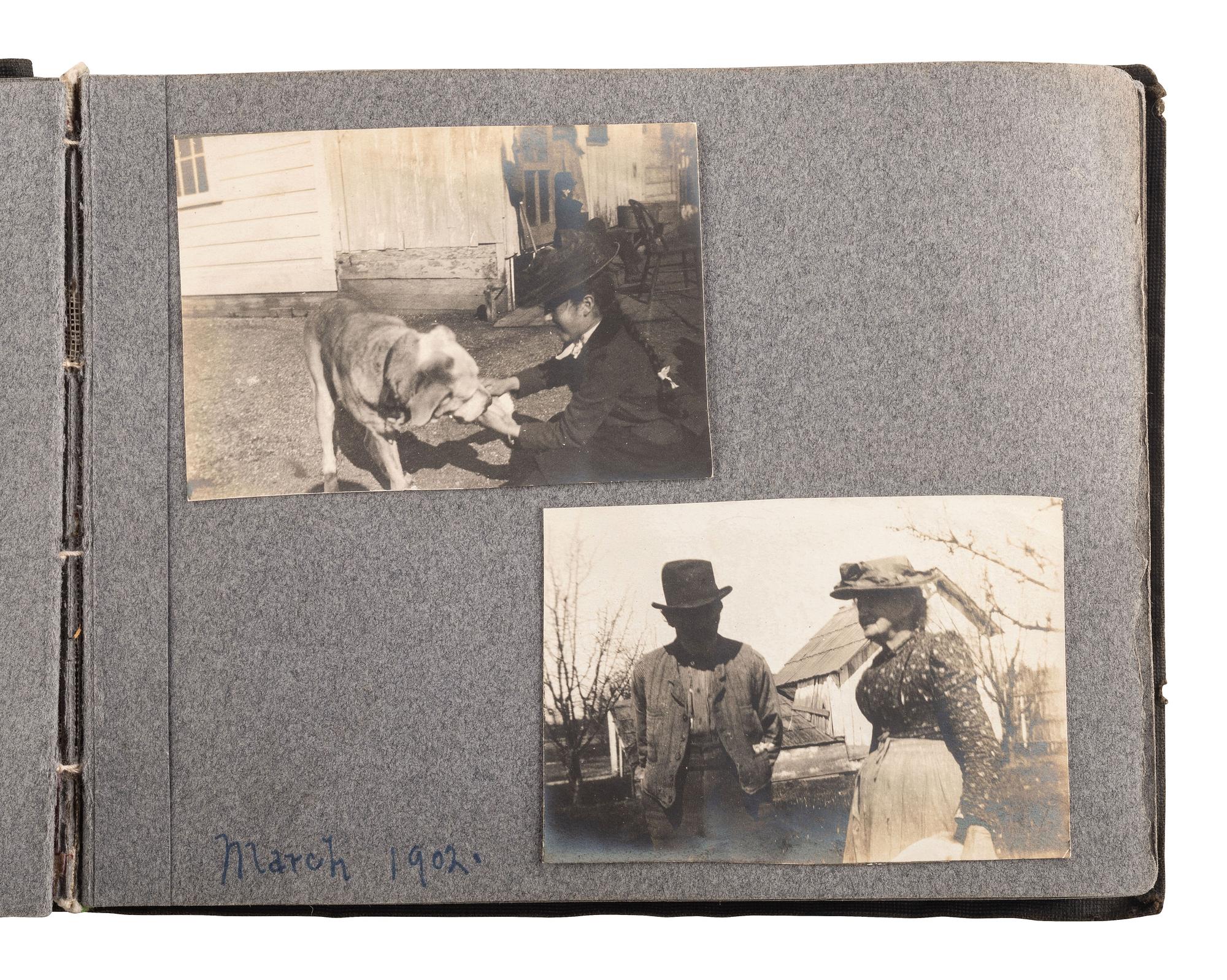 [WESTERN AMERICANA]. A group of 4 northern California photo albums.