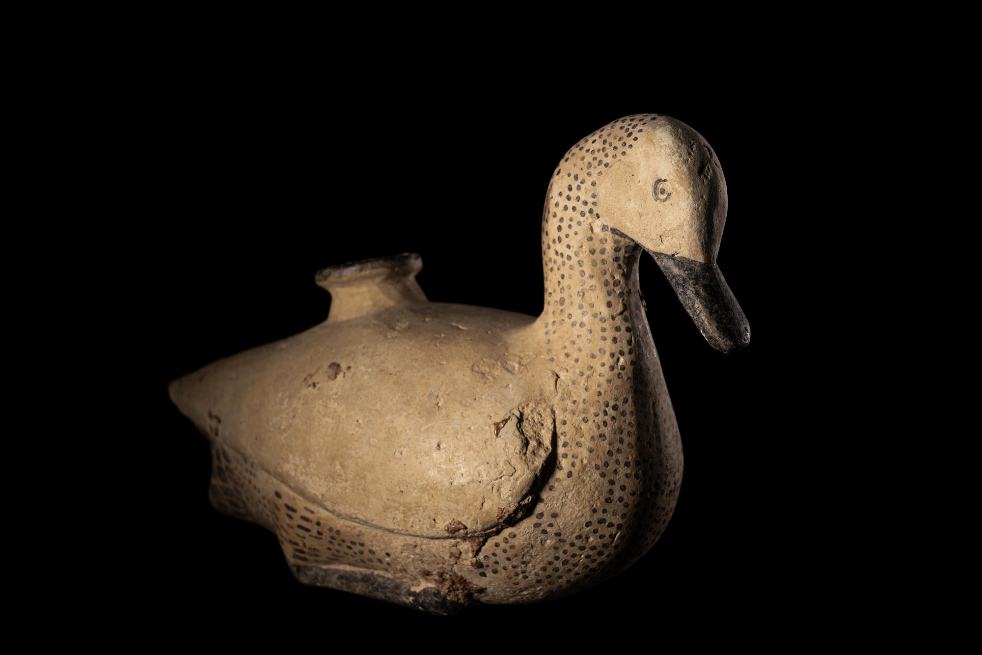 An East Greek Pottery Duck Askos