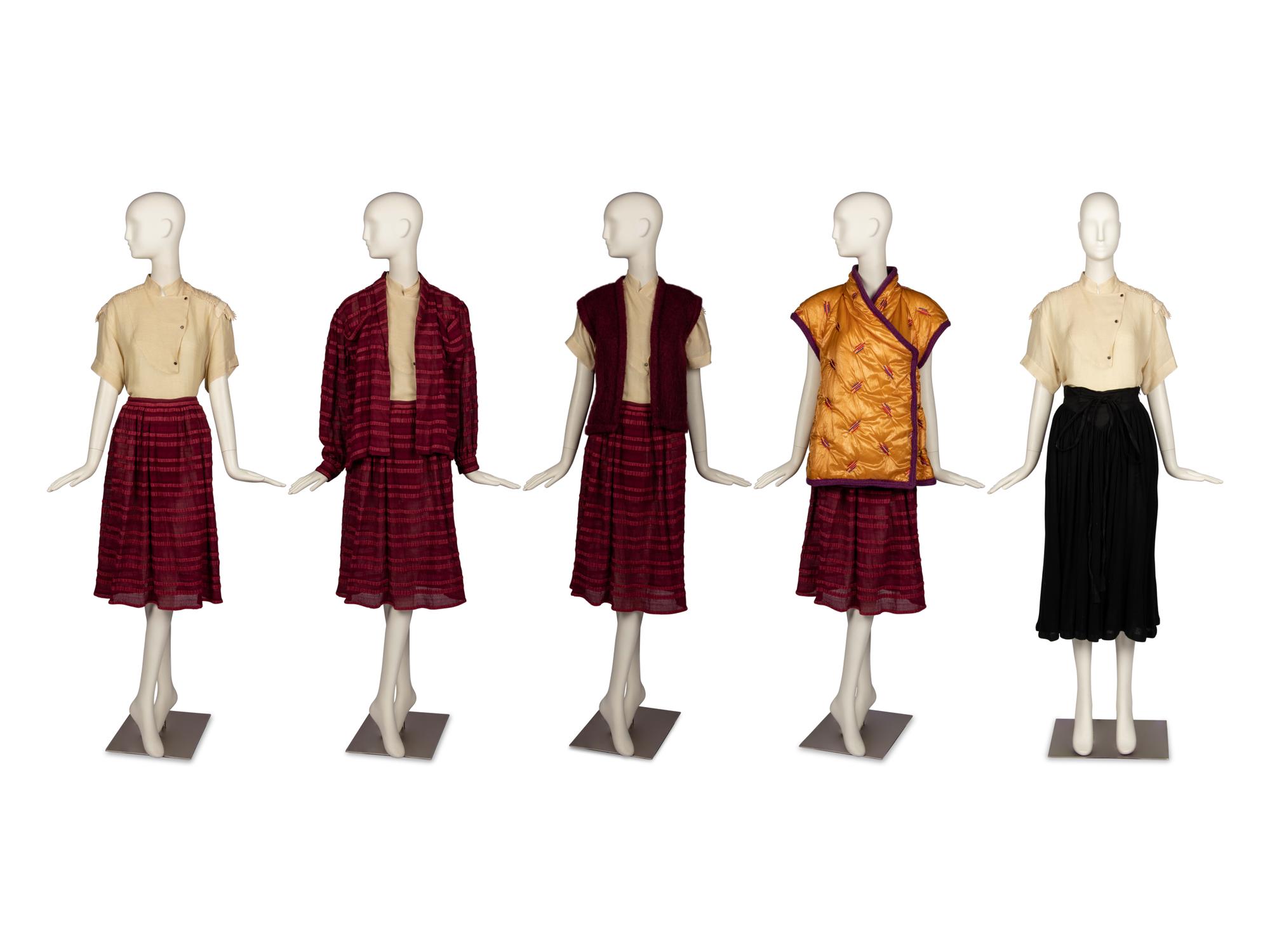 Six Pieces by Krizia and Claude Montana, 1970-80s