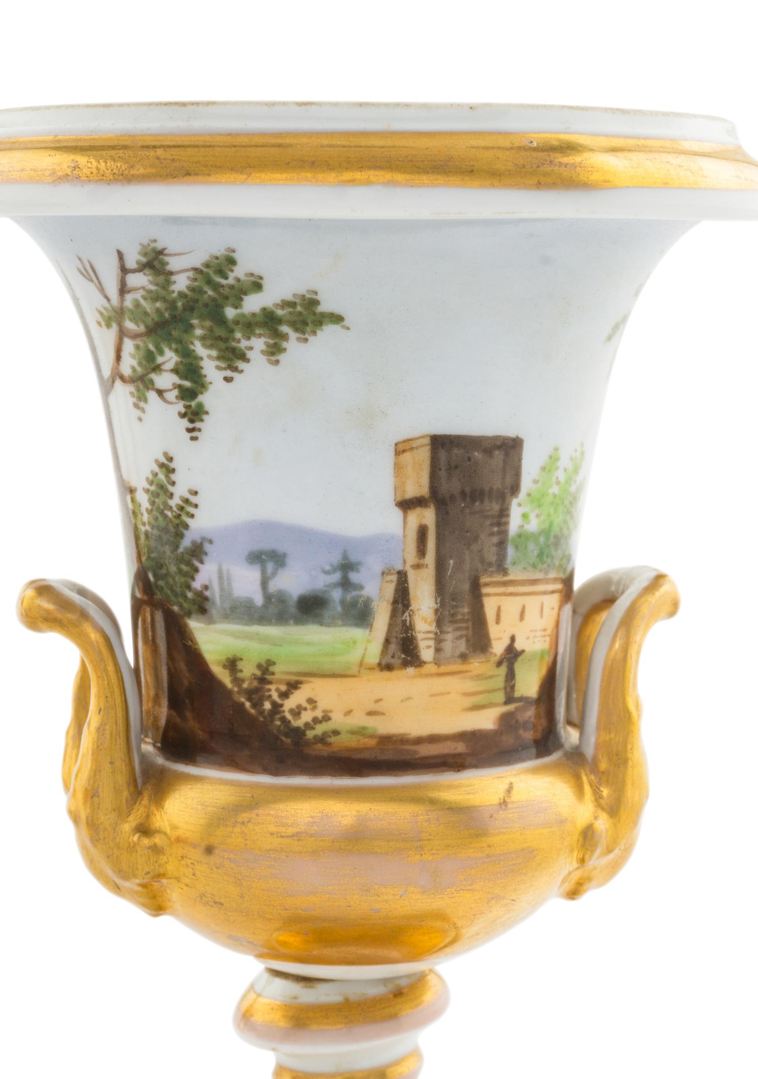 Four Paris Porcelain Articles