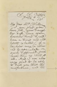 Carroll, Lewis (Charles Lutwidge Dodgson). Group of 8 Autograph Letters, signed