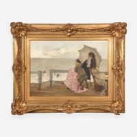 Ernest-Ange Duez (French, 1843–1896) Bord de Mer