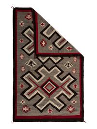 Navajo Crystal Pattern Weaving / Rug
