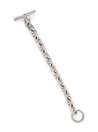 HERMÈS, SILVER 'CHAINE D'ANCRE' BRACELET