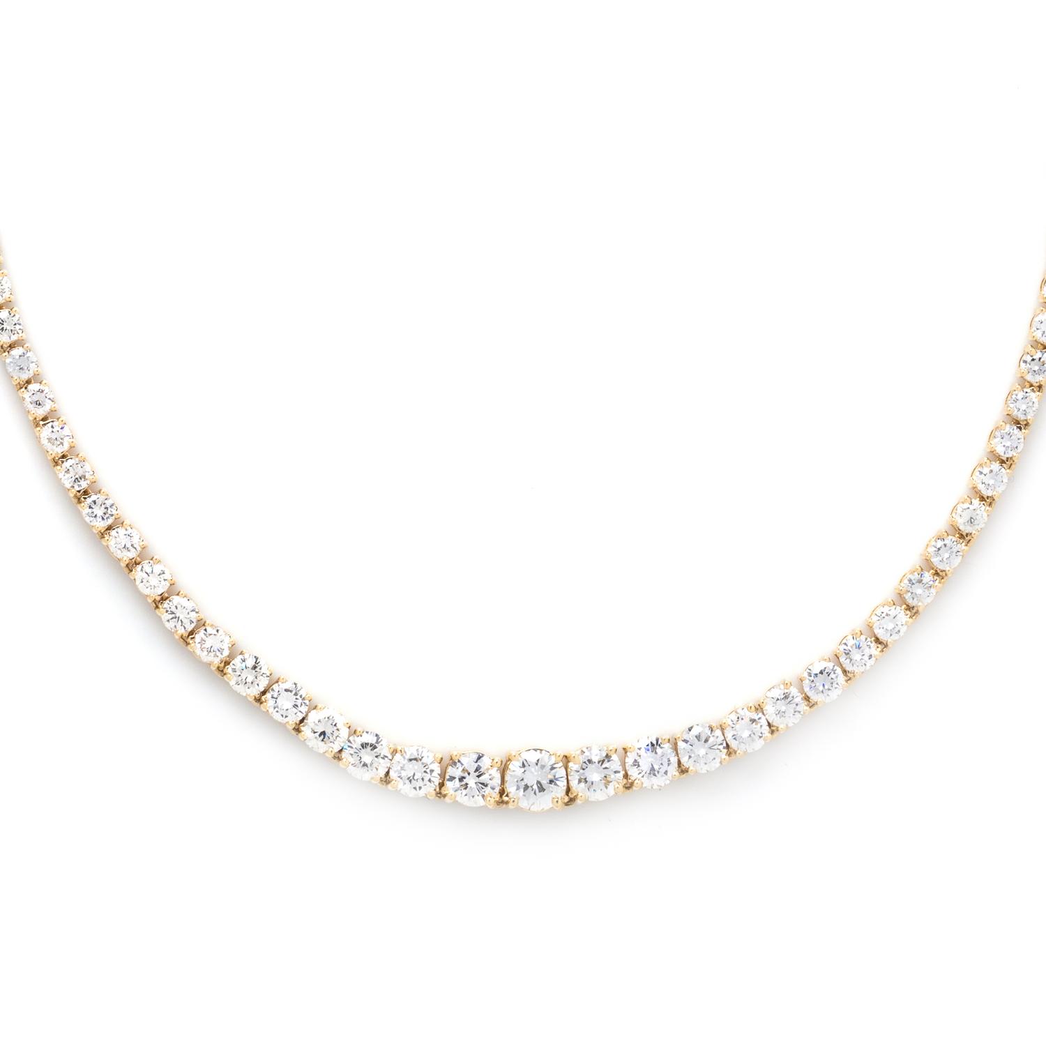 DIAMOND RIVIÈRE NECKLACE