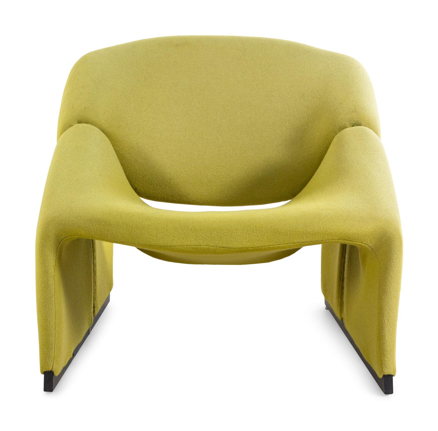 Concorde Lounge Chair and Model 598 Lounge Chair, together with an Olivier Mourgue Ottoman, Artifort, France / Netherlands