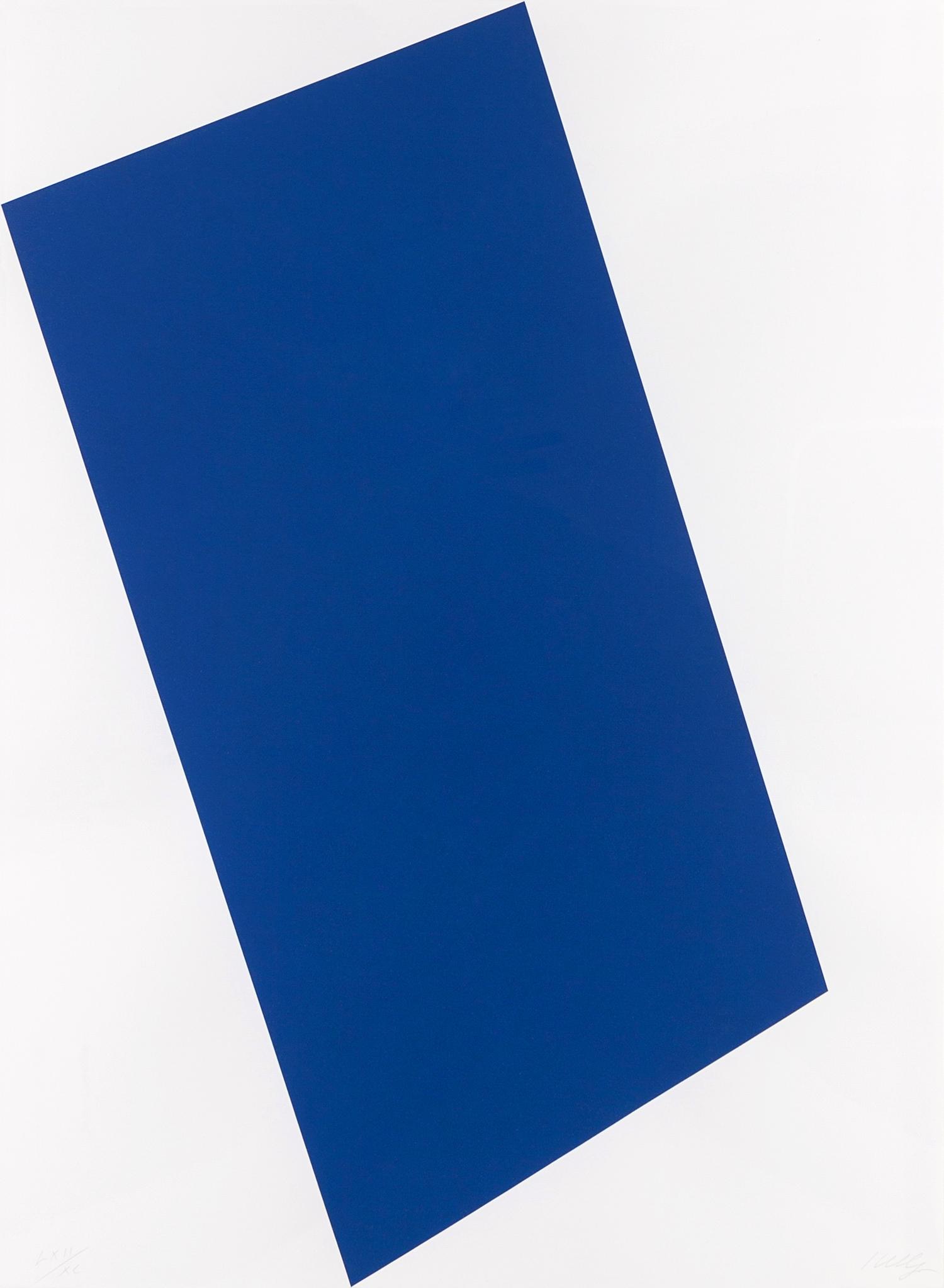 Blue (For Leo) , (from The Leo Castelli 90th Birthday Portfolio )