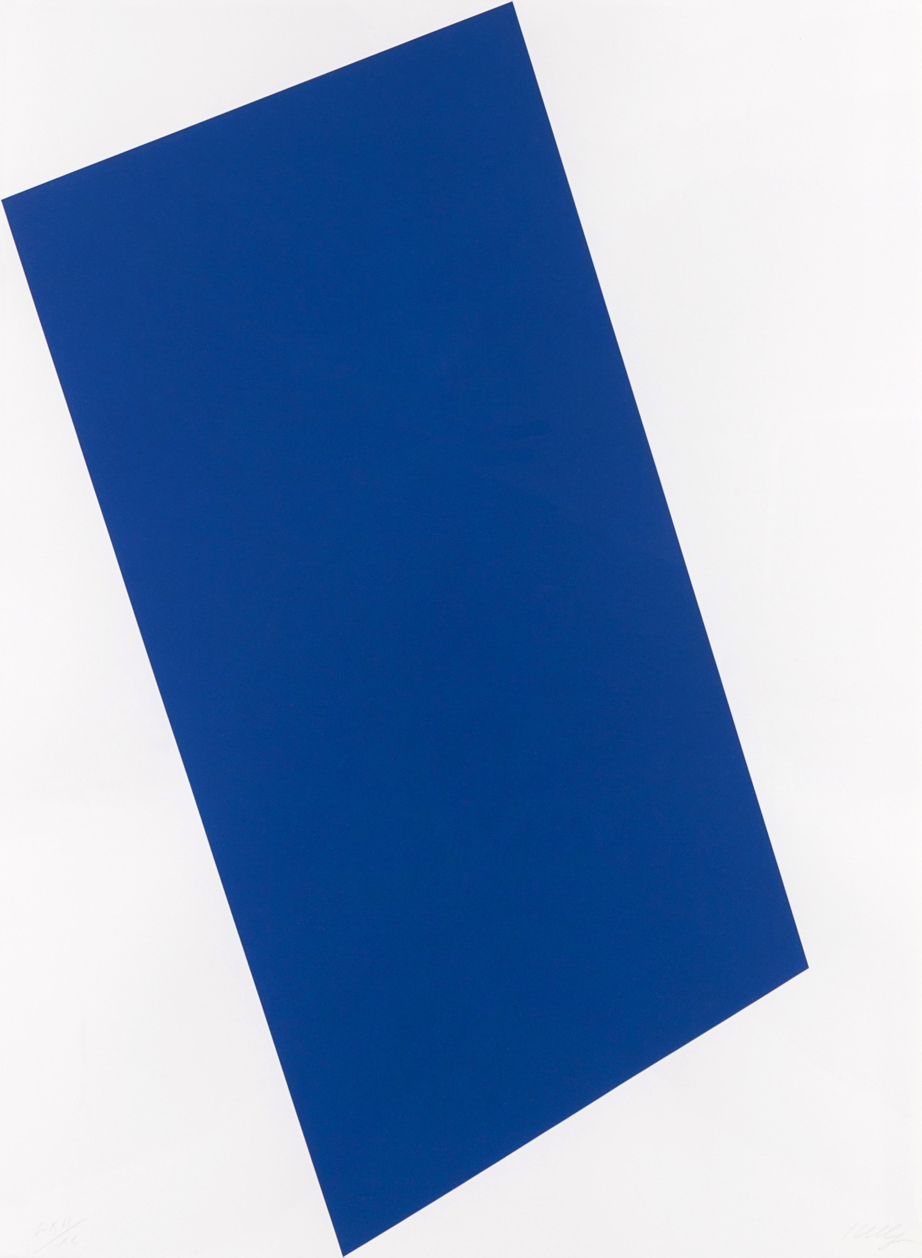 Blue (For Leo) , (from The Leo Castelli 90th Birthday Portfolio )