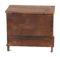 A Diminutive William and Mary Yellow Pine One-Drawer Blanket Chest