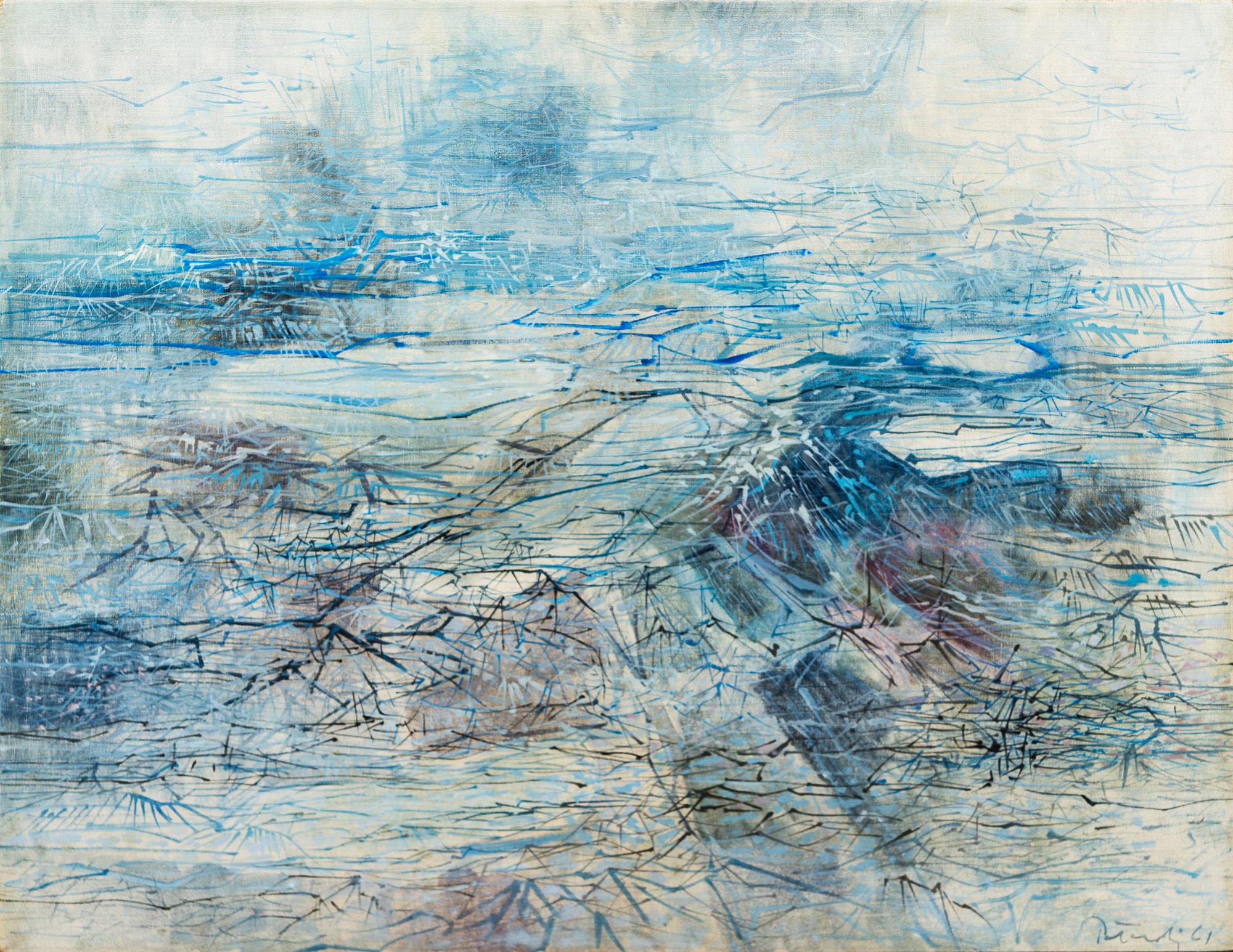Gabor Peterdi, (American, 1915-2001), Alaska II, 1961
