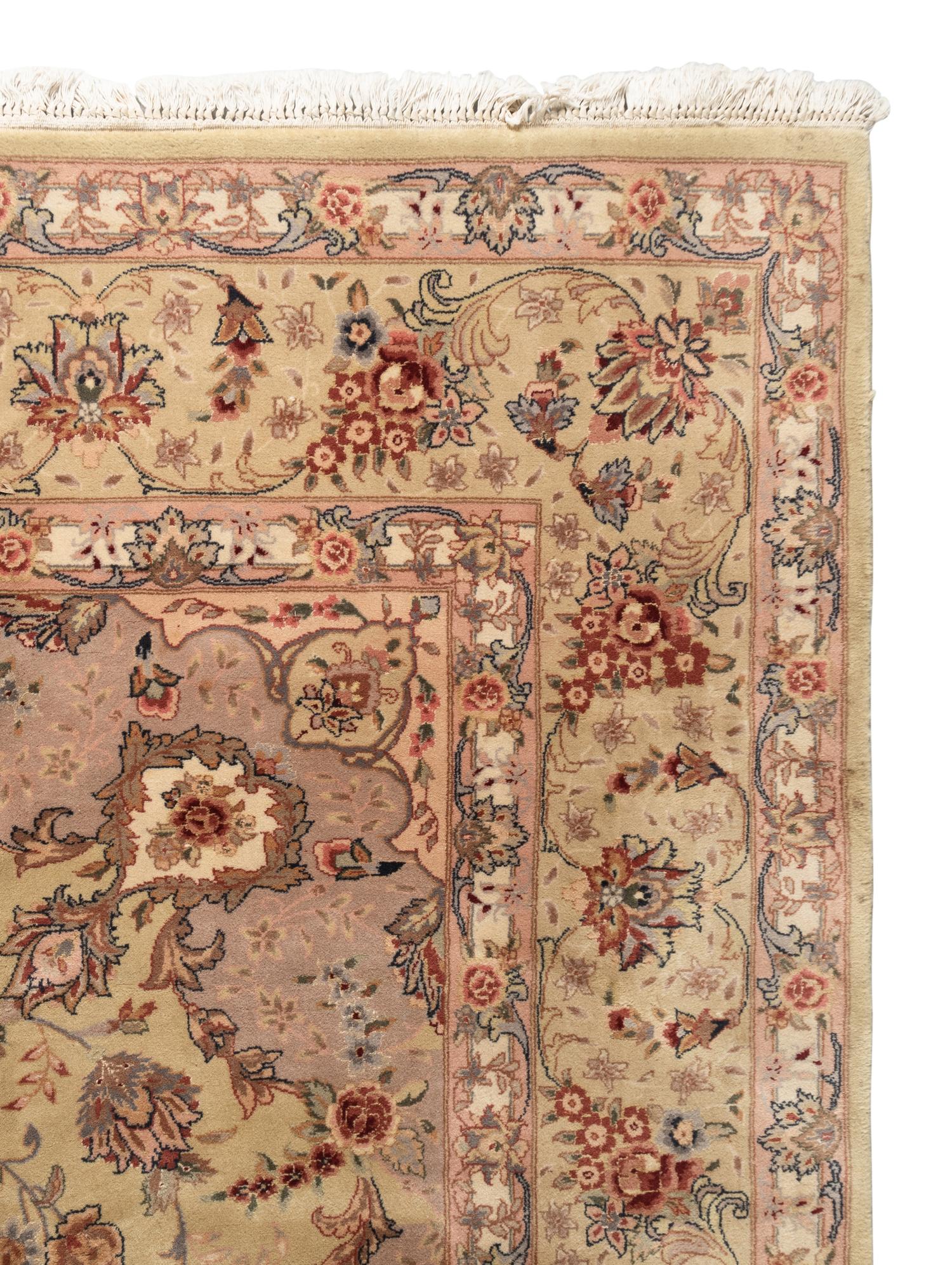 A Tabriz-Design Wool Rug