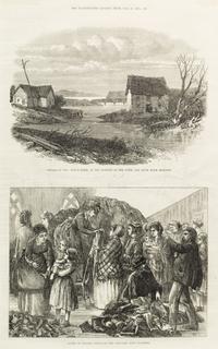 [HARPER'S WEEKLY]. A group of approximately 20 Harper's Weekly steel engravings.