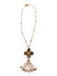 Chanel Faux Pearl and Stone Necklace, Fall 2005