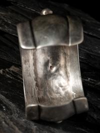 Sterling Silver and #8 Turquoise Cuff Bracelet