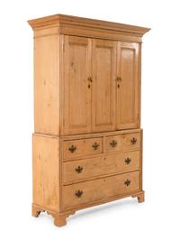 An English Pine Cabinet