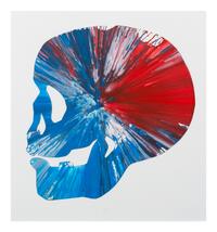 Damien Hirst, (British, b. 1965), Skull Spin Painting