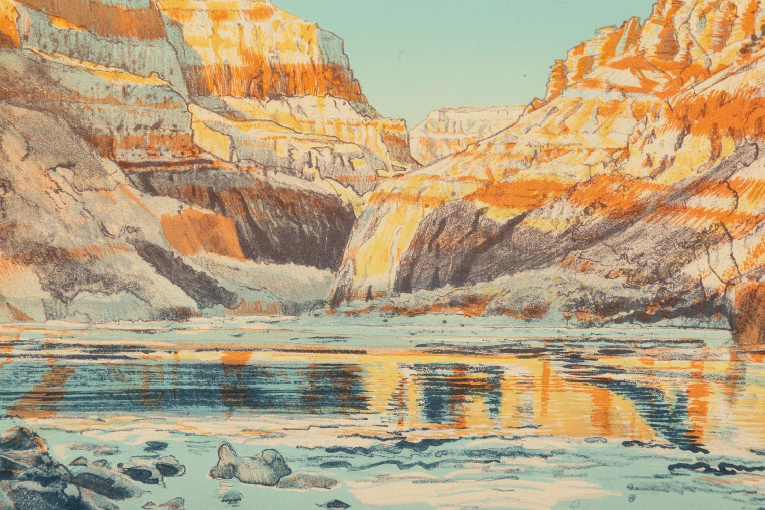 Three Works: Dubendorff Morning , edition 24/80, Marble Canyon, edition 70/80 and Powell Love , edition 10/100