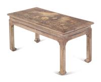 A Max Kuehne Silvered Cocktail Table