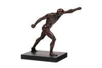 A French Bronze Figure Based on the Borghese Gladiator