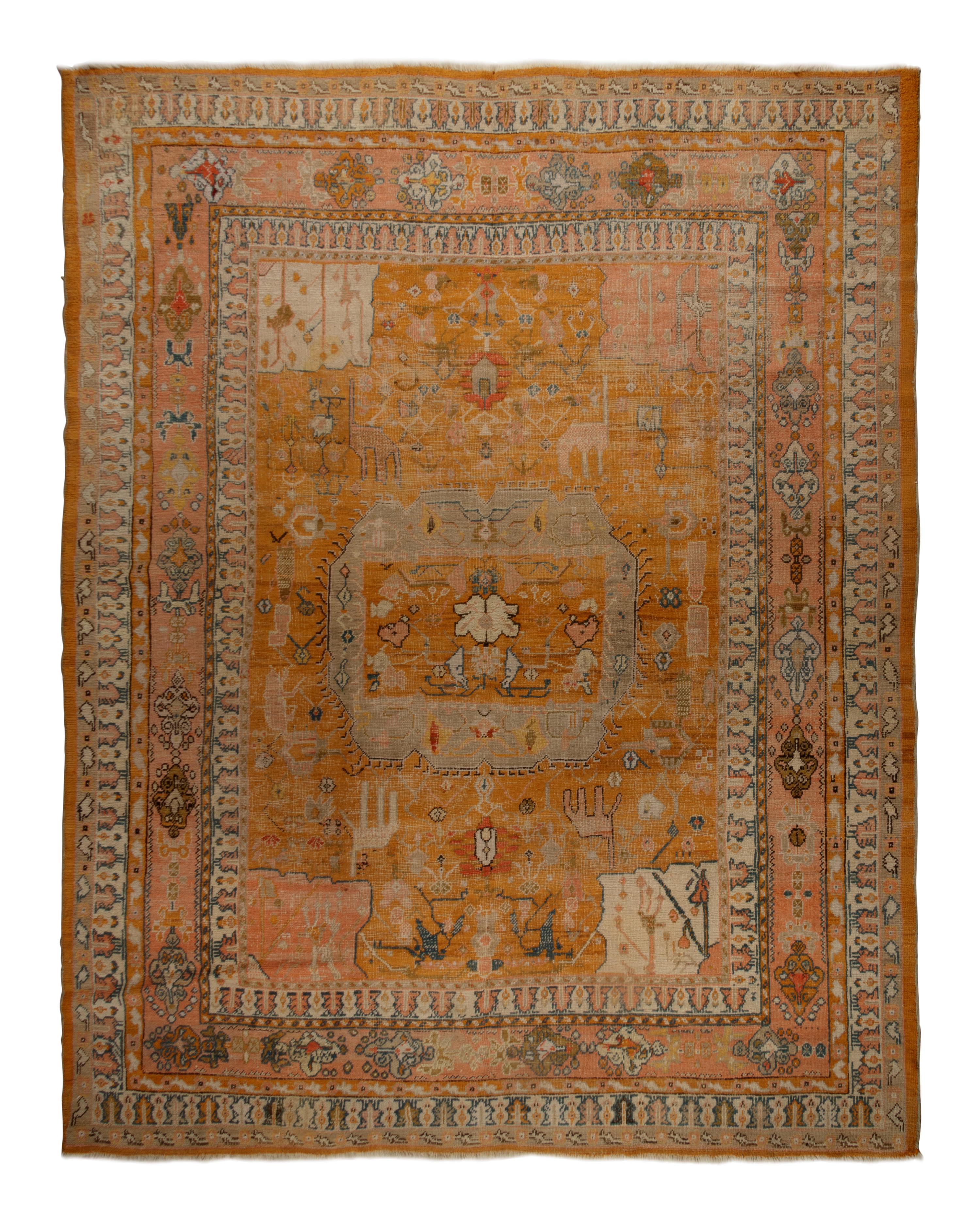 An Oushak Wool Rug