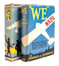 LINDBERGH, CHARLES. WE. New York and London, 1927. Signed by Lindbergh, w/original drawing by Clayton Knight.