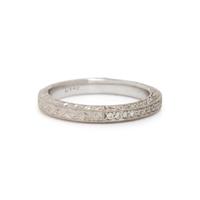 Two Diamond and White Gold Rings