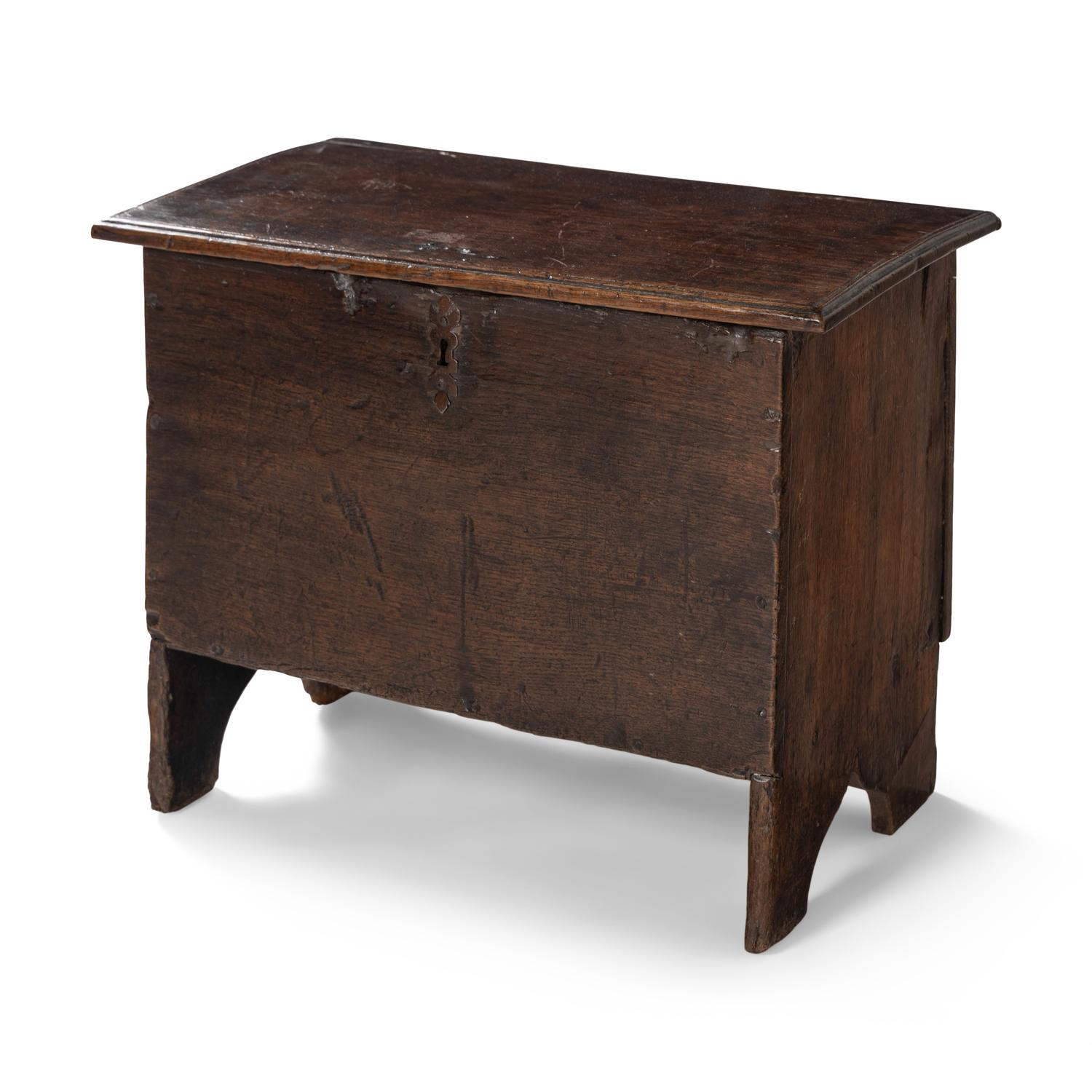 An English Oak Plank Chest