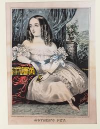 A Group of American Prints, most after Currier & Ives, , some hand colored, 21 total.