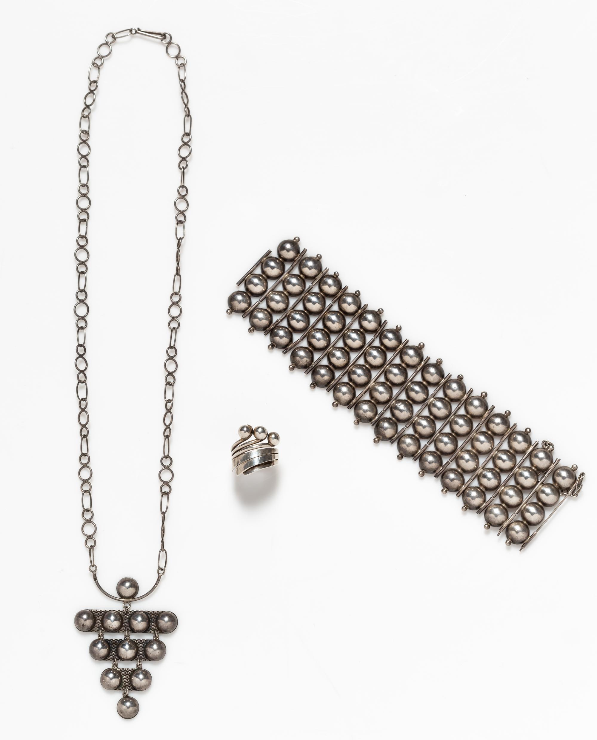 A Collection of Silver Jewelry, 41.90 dwts.
