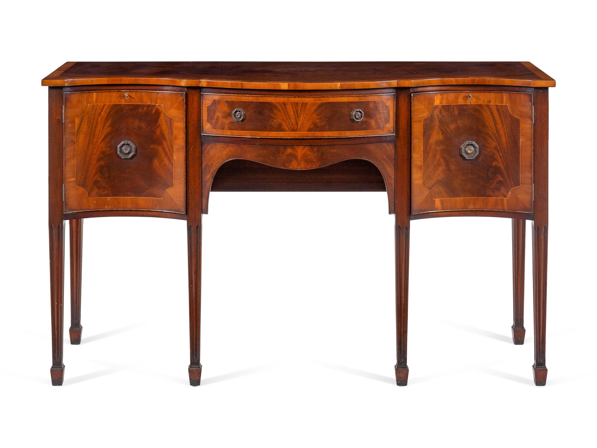A Federal Style Mahogany Sideboard