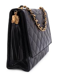 Chanel Quilted Lizard Flap Bag, 1989-91