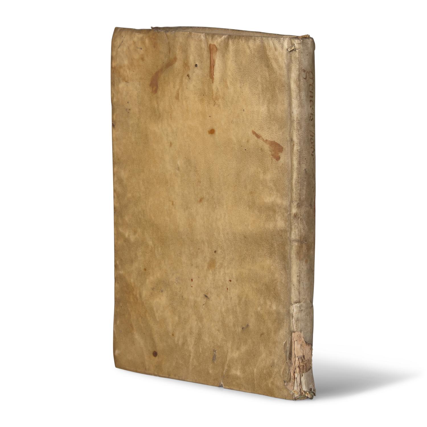 [Judaica] Liber Genesis (Hebrew title translated: Quinque libri legis Genesis, Exodus, Leviticus, Numeri, Deuteronomium )