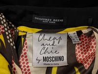 Moschino 'Lichtenstein' Blouse & Geoffrey Beene Skirt