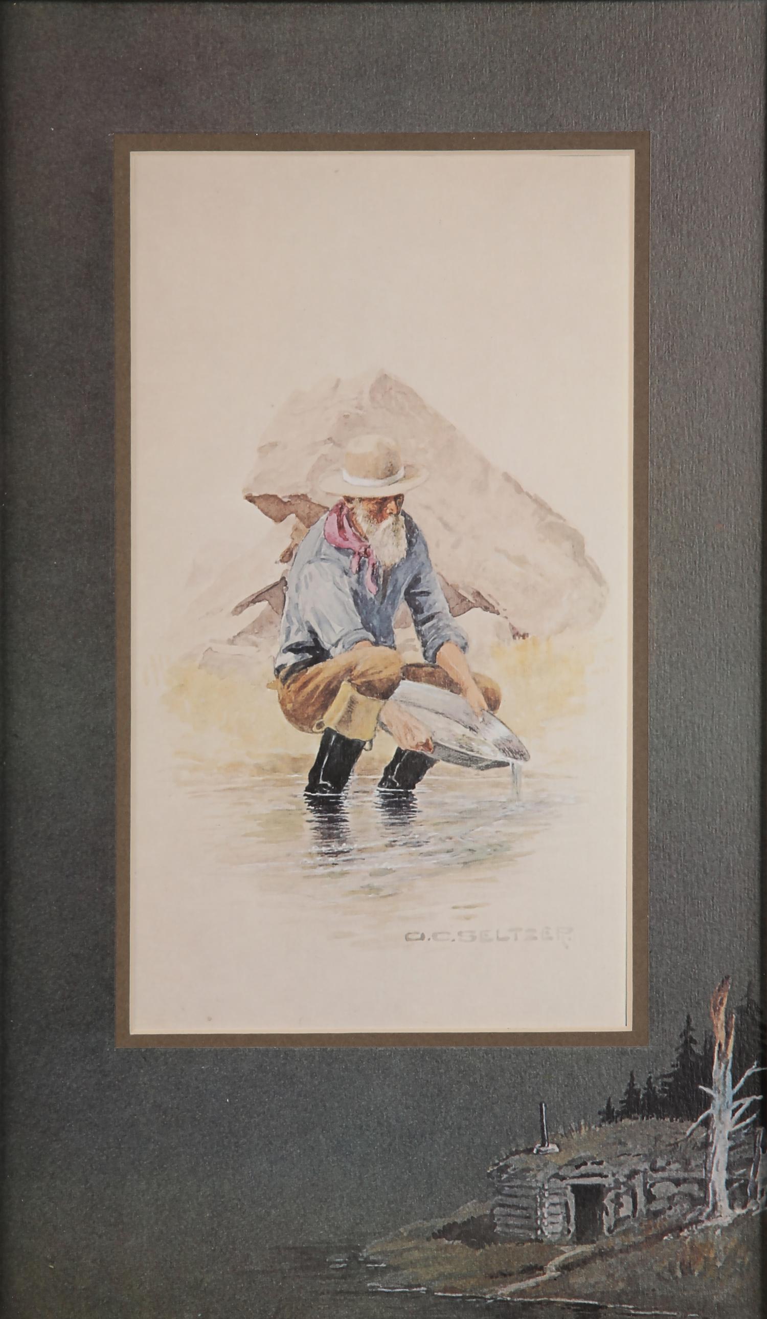 Four Prints from the Western Character's Series, between 1927 and 1932