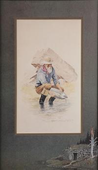 Four Prints from the Western Character's Series, between 1927 and 1932