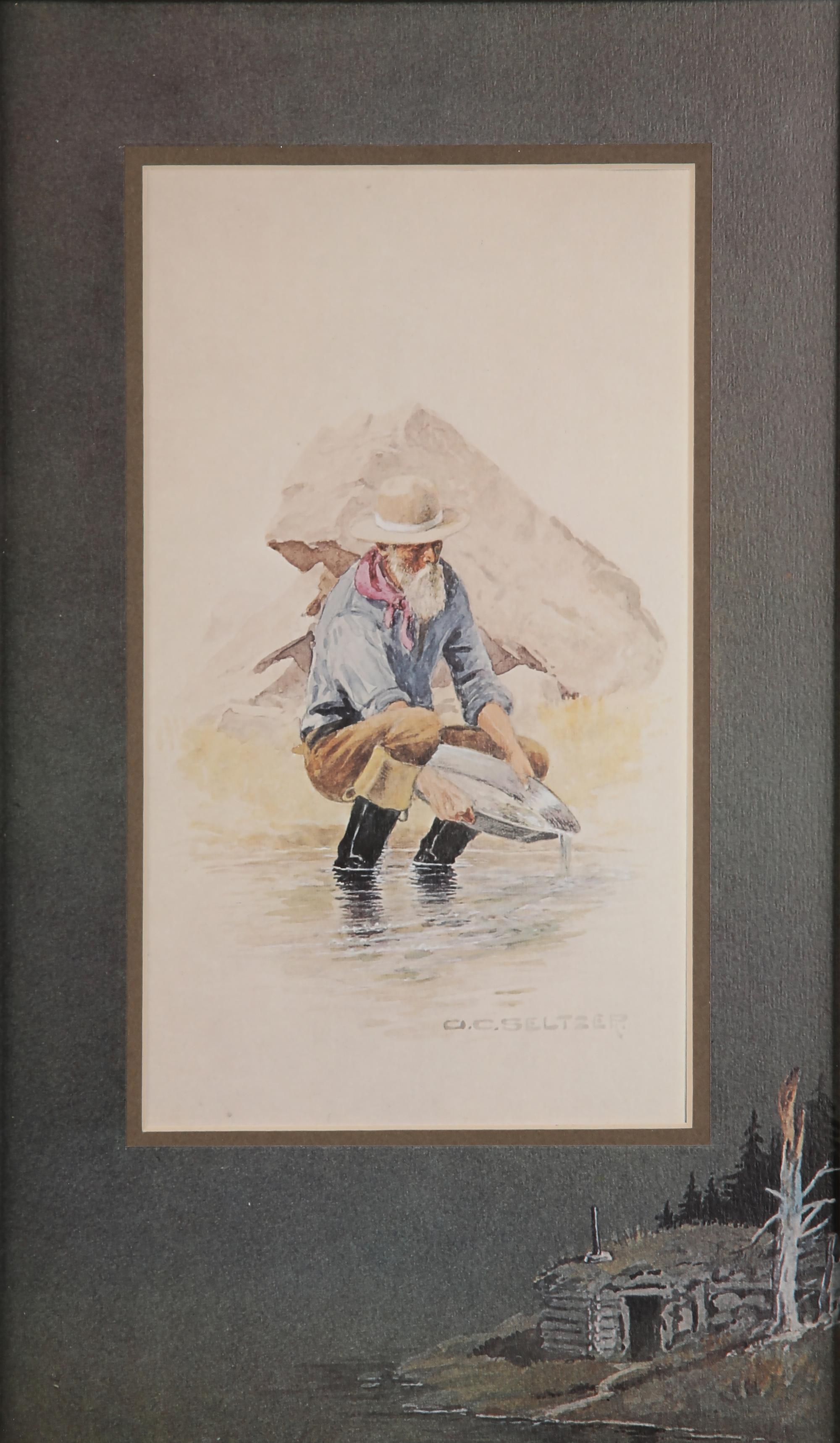Four Prints from the Western Character's Series, between 1927 and 1932