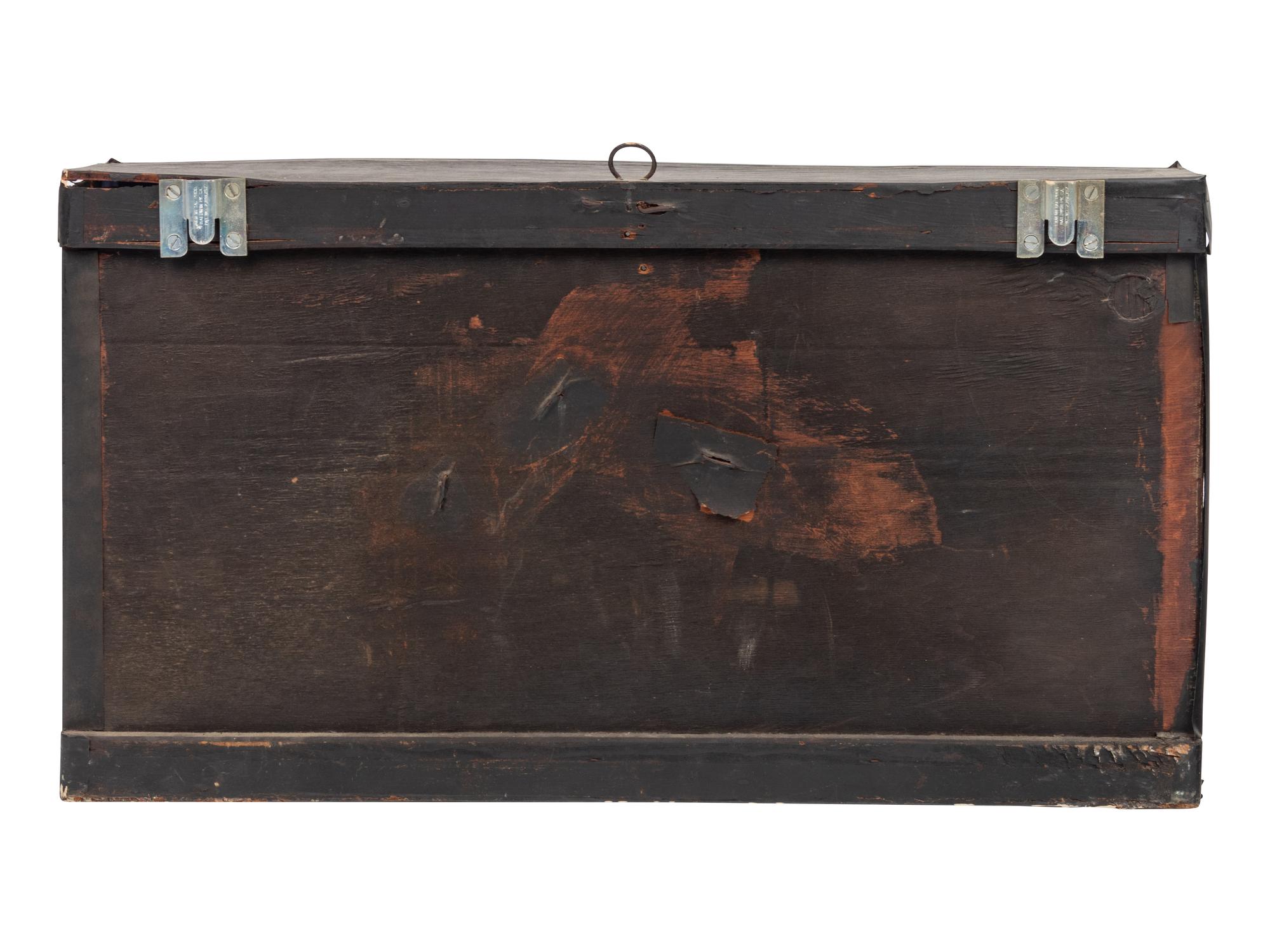 A Taxidermy Trout in a Shadowbox Frame