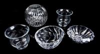 A Group of Glass Bowls