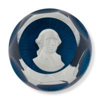 A Group of Seven Baccarat Paperweights