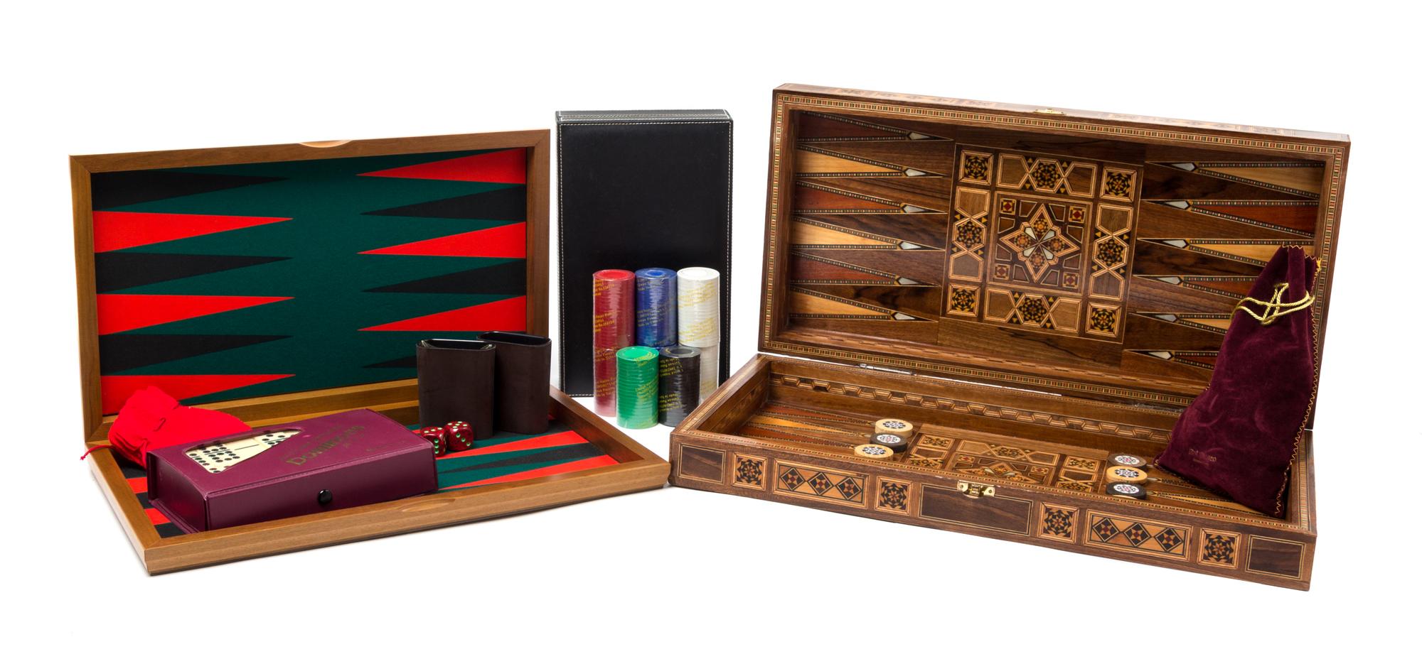 Four Game Sets Length of largest 20 1/2 inches. — 20TH CENTURY