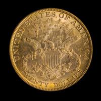 A United States 1877 Liberty Head $20 Gold Coin