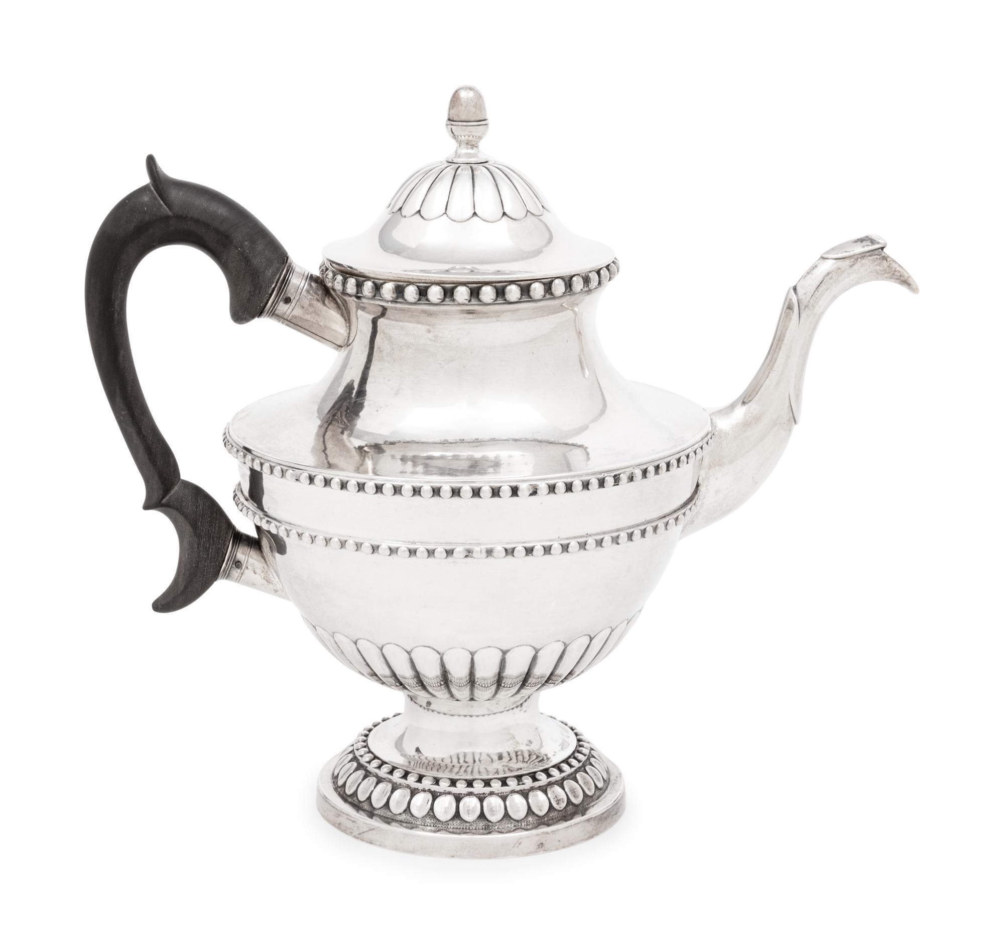 A Russian Silver Teapot