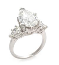 A Platinum and Diamond Ring, 4.80 dwts.