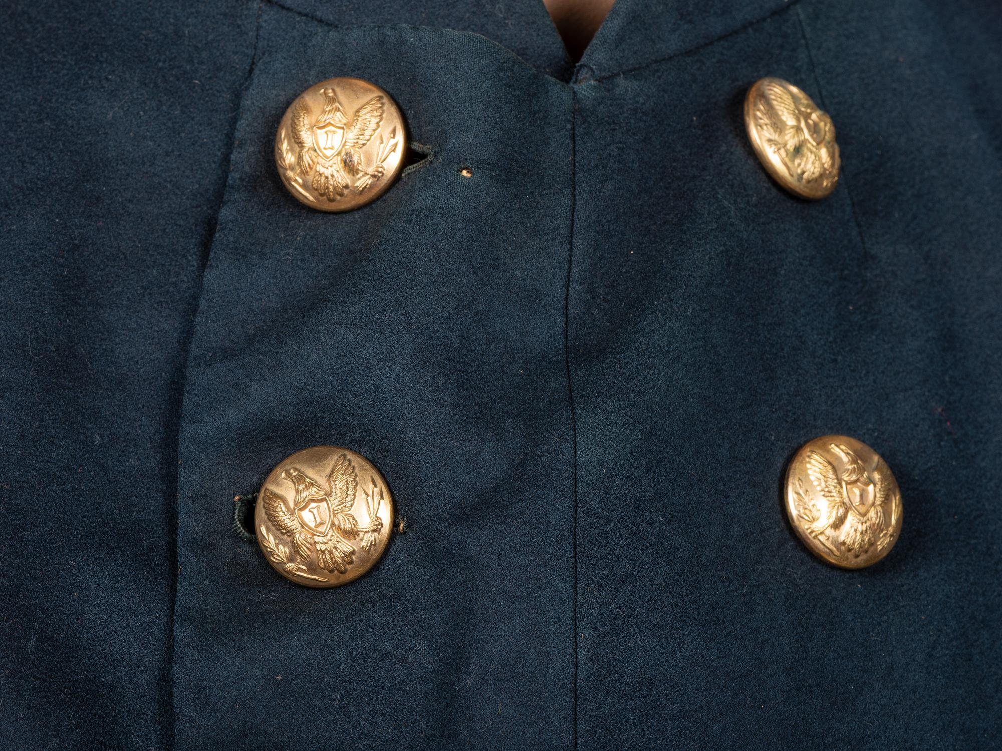 [CIVIL WAR]. Union Infantry major's frock coat.